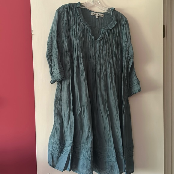 J P & Mattie size small shift dress/tunic in gray/blue - Picture 1 of 5